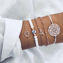 Load image into Gallery viewer, Vogue Women Bead Bracelet 30 Kind Set Vintage Jewelry Boho Turtle Map Charm Bracelets &amp; Bangles For Girl Chain Mujer Accessories