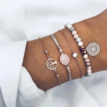 Load image into Gallery viewer, Vogue Women Bead Bracelet 30 Kind Set Vintage Jewelry Boho Turtle Map Charm Bracelets &amp; Bangles For Girl Chain Mujer Accessories